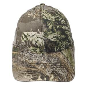 Spartan Outdoors Strapback Baseball Cap Multi One Size Adjustable Camo Blank